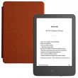 Amazon Kindle 11 2024 16Gb Без рекламы Black с обложкой Brown Amazon Kindle 11 2024 16Gb Без рекламы Black с обложкой Brown