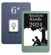 Amazon Kindle 11 2024 16Gb Special Offer Green с обложкой Fabric Denim Amazon Kindle 11 2024 16Gb Special Offer Green с обложкой Fabric Denim