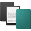 Amazon Kindle PaperWhite 12 2024 16Gb SO Black с обложкой Fabric Green