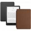 Amazon Kindle PaperWhite 12 2024 16Gb SO Black с обложкой Brown