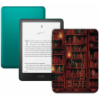 Amazon Kindle PaperWhite 12 2024 32Gb SE Green с обложкой Library