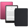 Amazon Kindle PaperWhite 12 2024 32Gb SE Pink с обложкой Black