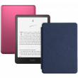 Amazon Kindle PaperWhite 12 2024 32Gb SE Pink с обложкой Blue