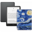 Amazon Kindle PaperWhite 12 2024 32Gb SE Black с обложкой Van Gogh