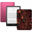 Amazon Kindle PaperWhite 12 2024 32Gb SE Pink с обложкой Library