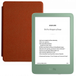 Amazon Kindle 11 2024 16Gb Без рекламы Green с обложкой Brown Amazon Kindle 11 2024 16Gb Без рекламы Green с обложкой Brown