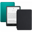 Amazon Kindle PaperWhite 12 2024 32Gb SE Green с обложкой Black